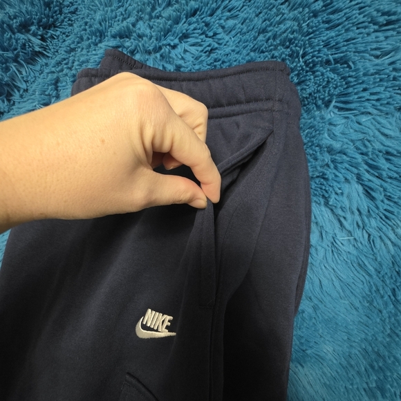 Nike Men's Blue Fleece Cargo Joggers NWT Size XXL - Picture 7 of 14